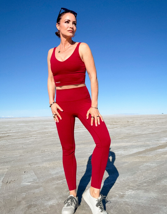 GARANCE legging fitness gainant sublimant éco-responsable