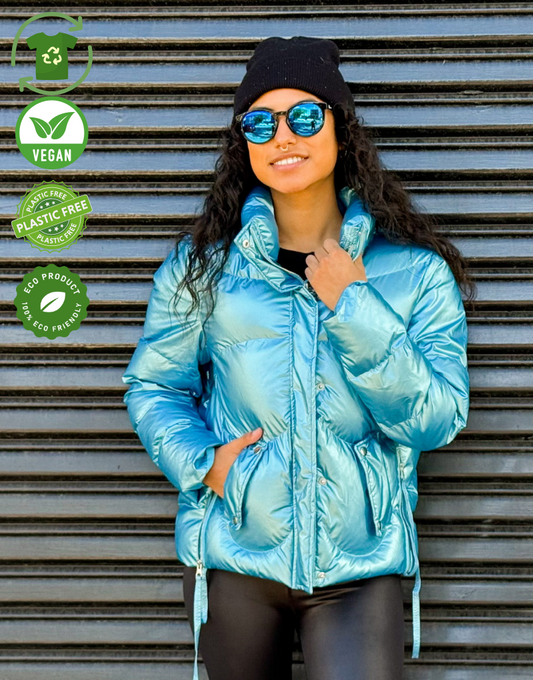 GLACIER doudoune 100% écoresponsable en duvet vegan