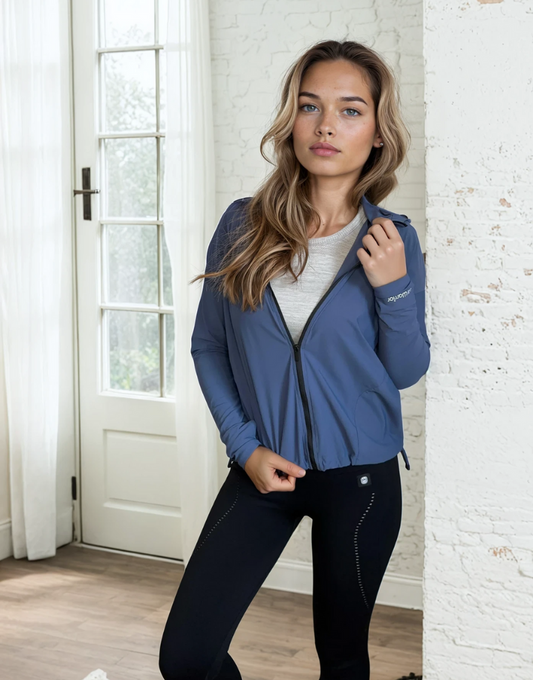 COBALT veste de fitness zippée avec poches