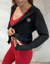COSMOS veste de fitness zippée avec poches