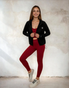 COSMOS veste de fitness zippée avec poches