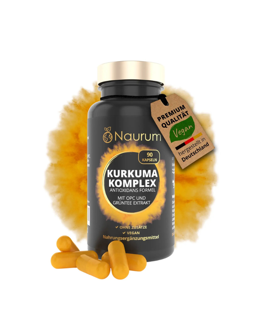 Complexe de curcuma haute dose - formule antioxydante – 90 Gélules