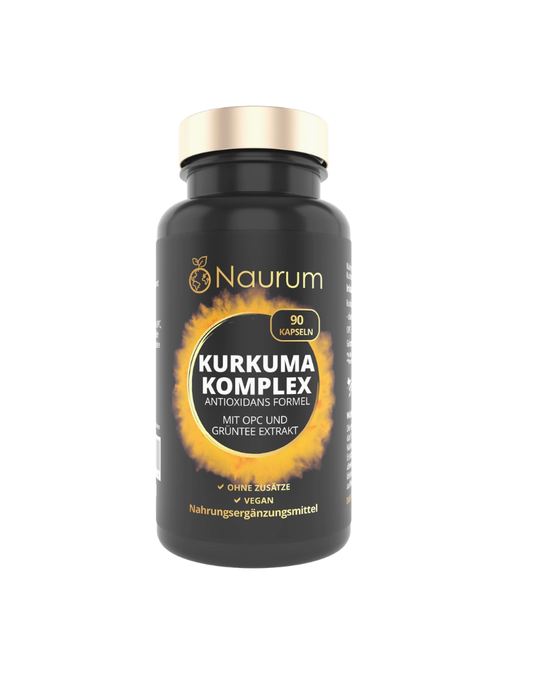 Complexe de curcuma haute dose - formule antioxydante – 90 Gélules