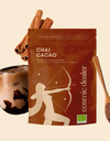 Cacao Bio Chai avec Champignons Adaptogènes – Chocolat à Boire Sans Sucre Raffiné