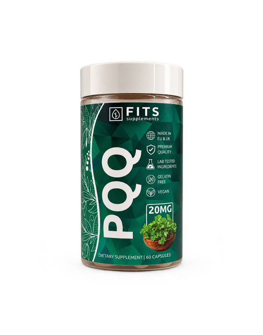 PQQ 20 mg – 60 Capsules | Énergie Cellulaire & Santé Cognitive