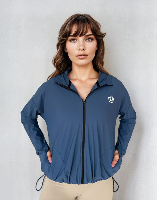 COBALT veste de fitness zippée avec poches