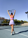 LAVENDER : Jupe short skort tennis, pickleball, fitness