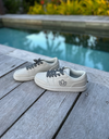 PEARL : baskets super confortables en cuir vegan upcyclé