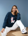 Alpaca - sweatshirt col rond coton bio