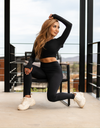 Zuzu legging gainant fitness & dance éco-responsable