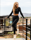 Zuzu legging gainant fitness & dance éco-responsable