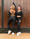 Zuzu legging gainant fitness & dance éco-responsable